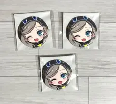 ペルソナ5 AMOCAFE アモカフェ 杏 缶バッジ3点セット