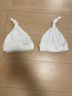 プティマイン 新生児 帽子 ホワイト