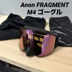 anon FRAGMENT M4 ゴーグル アノン フラグメント アノンから藤原ヒロシ率いるフラグメントとの最新コラボゴーグル