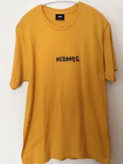 STUSSY Cherry ステューシー チェリー ロゴTシャツ マスタード