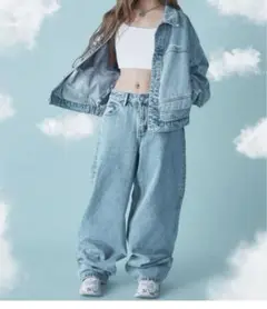 重盛さと美　デニムロングスカート m49450838122_1.jpg?1751027081