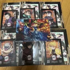 鬼滅の刃 無限城編映画特典　6つ　コンプセット＋最新イラストボード