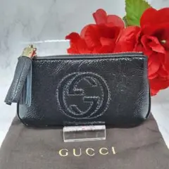 【未使用に近い】 GUCCI グッチ ソーホー SOHO コインケース 小銭入れ