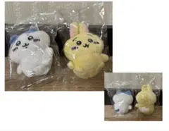 新品 ハチワレ うさぎ お座りぬいぐるみ