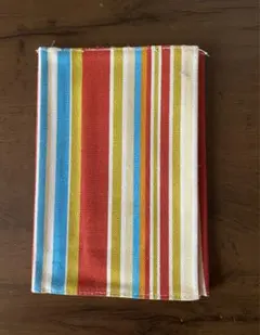カラフルストライプ ブックカバー