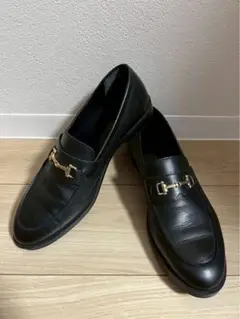 GU ジーユー　ビットローファー　ブラック　28センチ