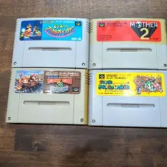 スーパーファミコン ゲームソフト 4本セット