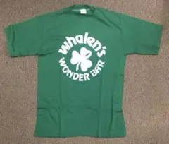 70s 80s sportswear クローバープリント Tシャツ M