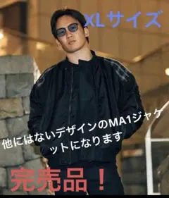 極美品✨マタンアヴニール MA1 ジャケット 3L 朝倉未来 MATIN AVENIR ALPHA コラボ MA1ジャケット ALPHA社とMATIN