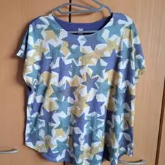 graniph 星柄 半袖Tシャツ Lady F