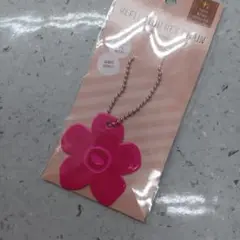 マリメッコ風 お花リフレクター キーホルダー
