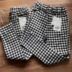 branshes チェック柄パンツ 120cm 2本セット