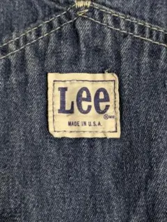USA製　アメリカ製　オーバーオール　Lee　リー