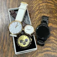 時計 ジャンク品 4点まとめ