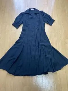 nicole ロングワンピース ブラック