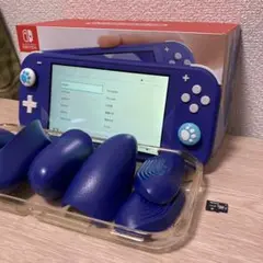 (最終値下げ)Nintendo Switch Lite ブルーと周辺機器まとめ売