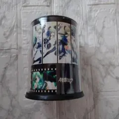グラスホルダー初音ミク 円筒形容器