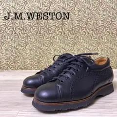 ☆美品☆ J.M.WESTON ウエストン レザー製 レースアップ シューズ