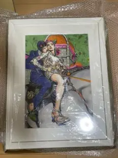 ジョジョの奇妙な冒険　徐倫&ブチャラティ 複製原画