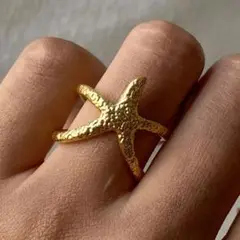 ステンレス ヒトデリング フリーサイズ