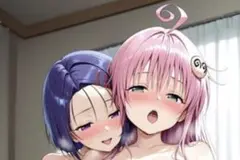 西連寺春菜×ララ　シークレット　バスタオル　 ToLOVEる