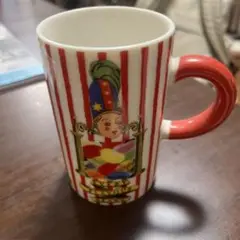 ハリーポッター　ハニーデュークス マグカップ 赤白ストライプ
