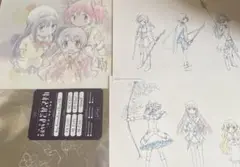 劇場版 魔法少女まどか☆マギカ　シークレット　クリアファイル　レプリカ原画2枚