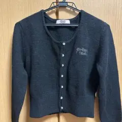 ORDINARY HOLIDAY 韓国　黒ニットカーディガン