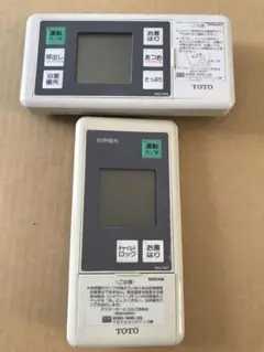 TOTO 給湯器 リモコン　RAC74FS RAC74KT