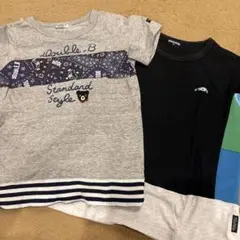 ダブルビー　クレードスコープ　120 Tシャツ 半袖　2枚セット