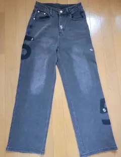 ブラックデニム 5番ペイント