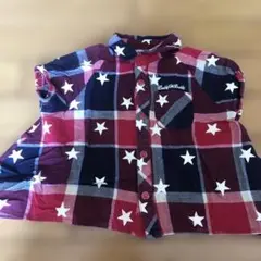 Daddy Oh Daddy チェック柄シャツ 90
