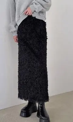 GRL フェザーナロースカート