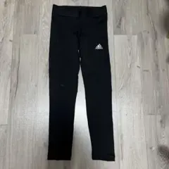 adidas 黒 タイツ 160cm/62A