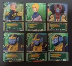 おまけ付　ガンダムカードビルダー クラウレ•ハモン マ•クベ 2枚セット