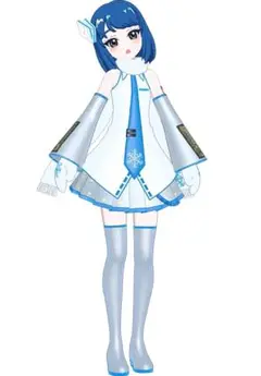 アイプリバース ゆきミクコーデ フルコーデ 1式