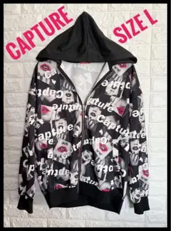 ☆CAPTURE キャプチャー ☆総柄 レディースＬサイズ！