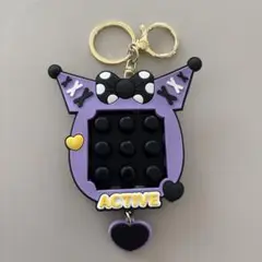 キャラクター型キーホルダー 紫