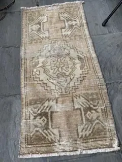small vintage rug