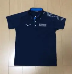 ミズノ MIZUNO ポロシャツ ネイビー 共用Mサイズ