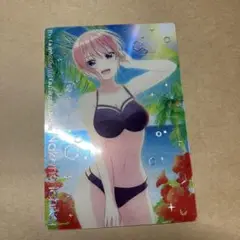 五等分の花嫁　ウエハース　カード　中野一花　SP