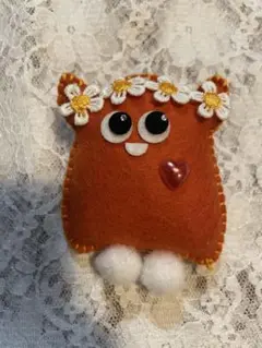 ハンドメイド フェルトぬいぐるみ マスコット