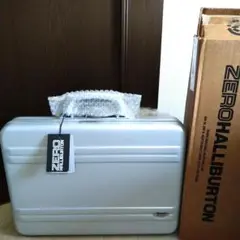 新品 ゼロハリバートン スリム　アタッシュケース アルミニウム