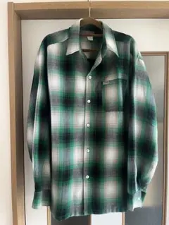 caltop キャルトップ　made in USA オンブレシャツ　M 好配色