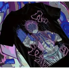 鬼滅の刃猗窩座Tシャツ綿100%