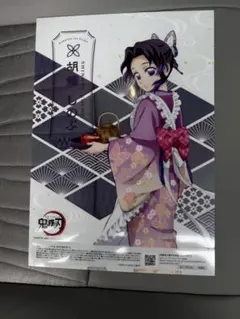 鬼滅の刃　セブンイレブン　胡蝶しのぶ クリアポスター