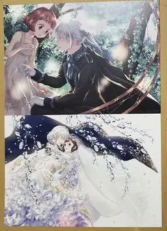 ヤンデレ魔法使いは石像の乙女しか愛せない 高級紙イラストカード 完結記念フェア