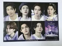 BTS Yet to Come in Cinemas 映画入場者特典　ステッカー