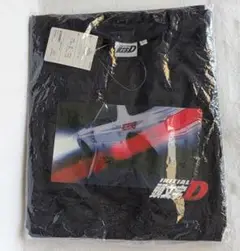 新品 イニシャルD Tシャツ メンズ Ｌ ネイビー INITIAL 頭文字