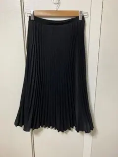 アントムサイド　スェード調　プリーツスカート